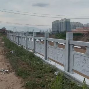 武威 石材河道栏杆
