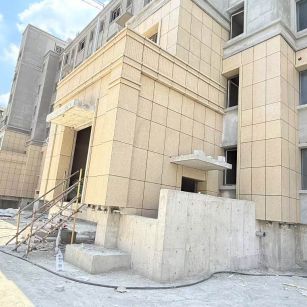 武威 黄金麻干挂，工地实拍