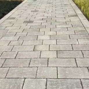 武威仿古石铺装效果