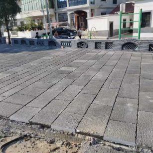 武威仿古石铺装效果