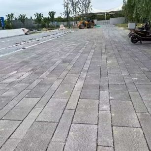武威仿古石铺装效果