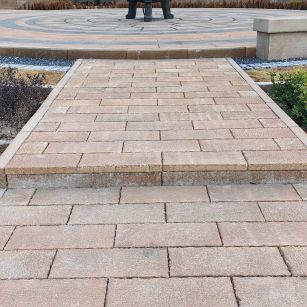 武威仿古石铺装效果