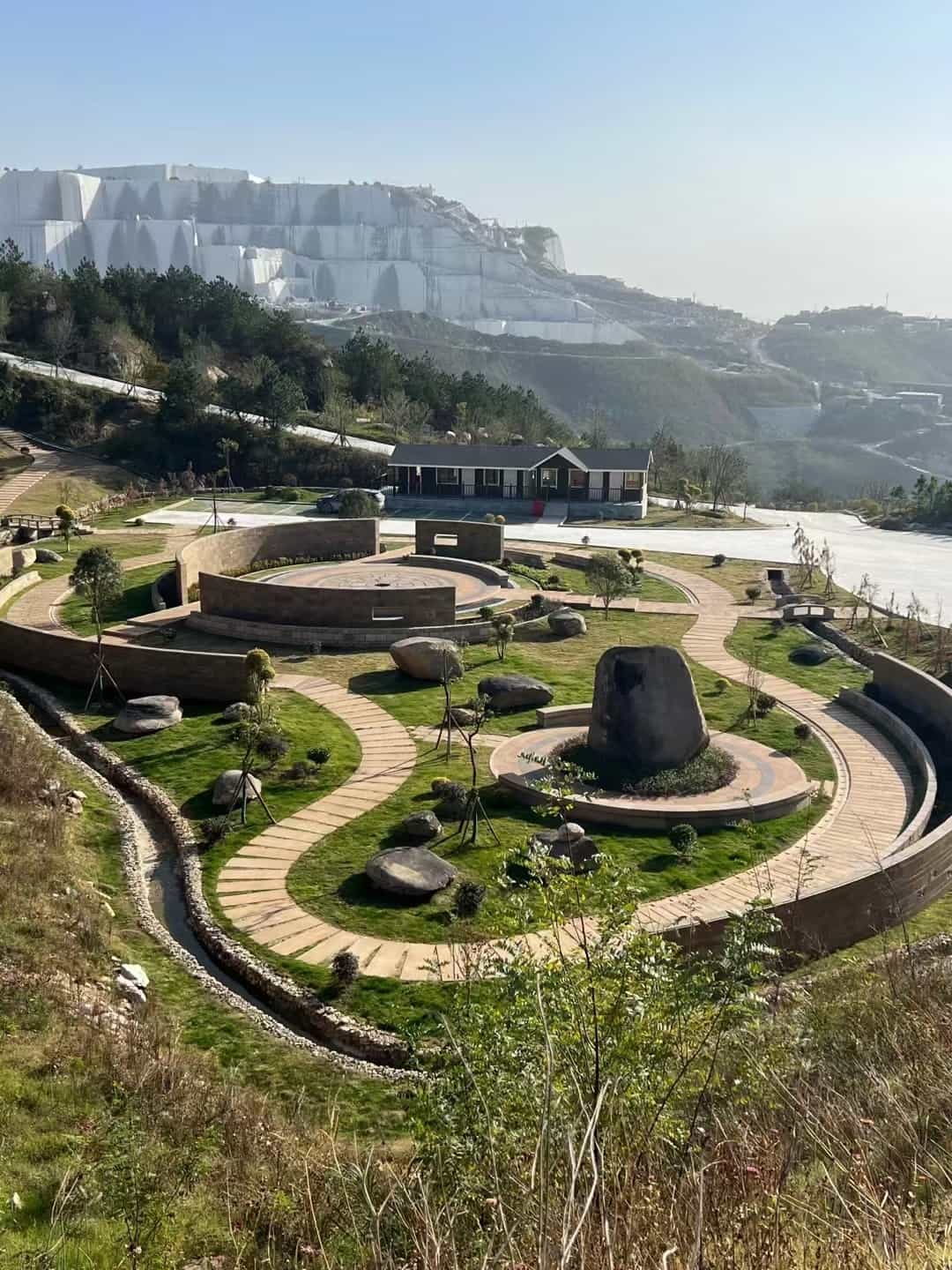 武威仿古石铺装整体效果