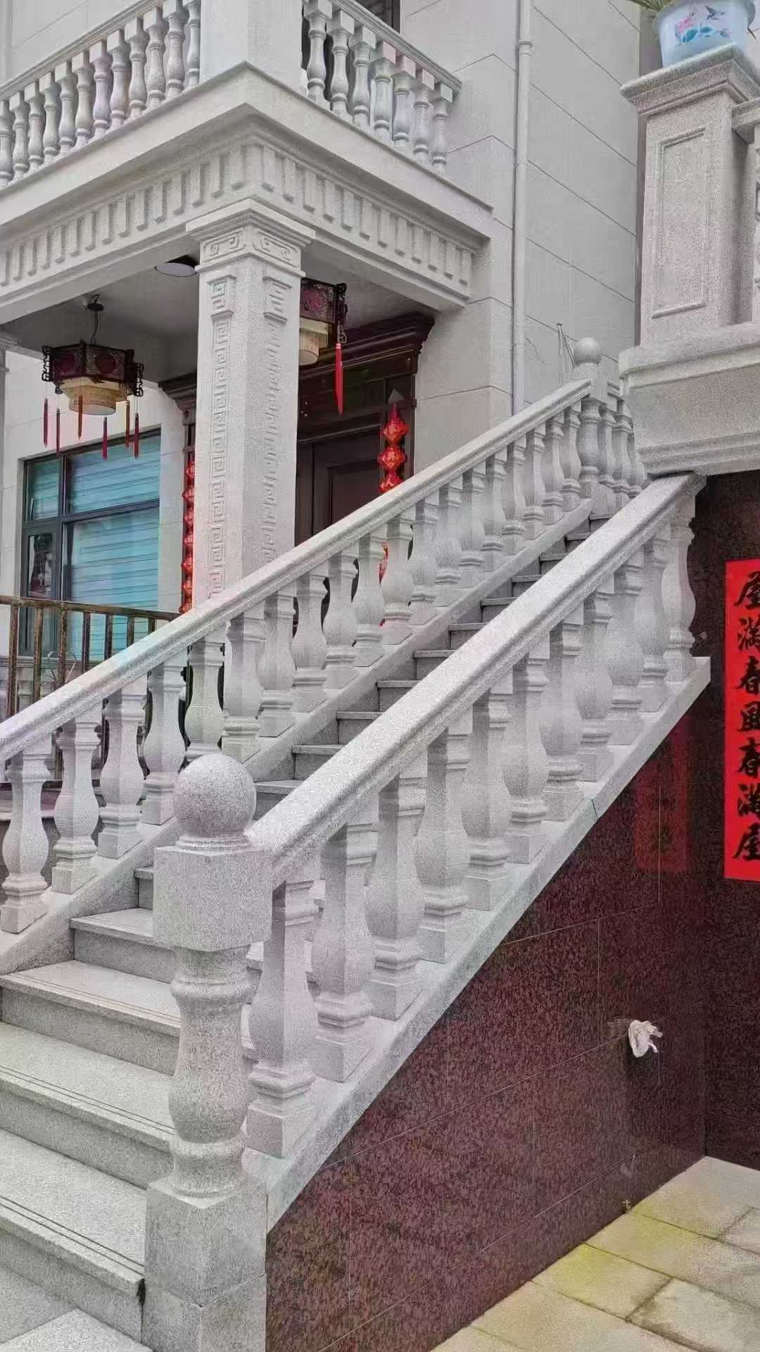 武威 天然石材 阳台庭院护栏、栏杆