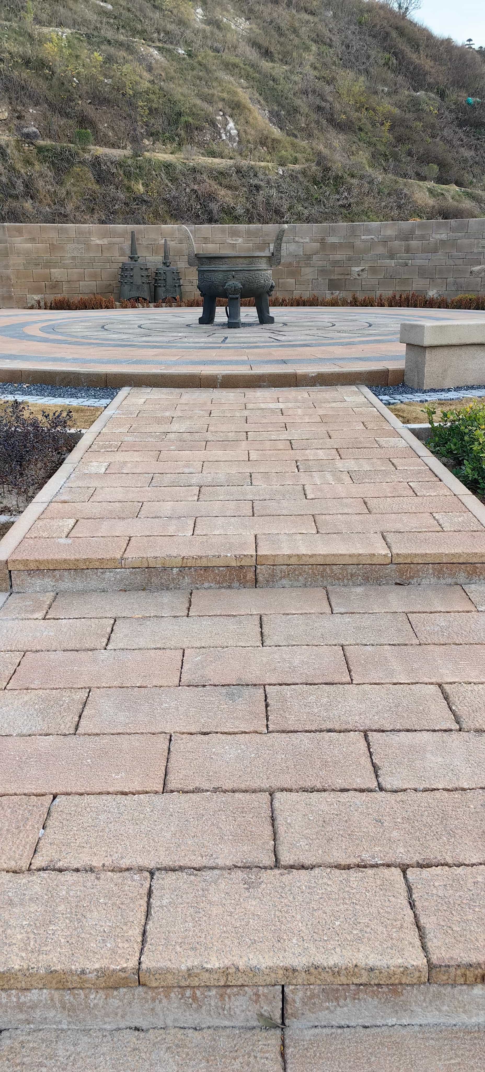 武威仿古石铺装效果