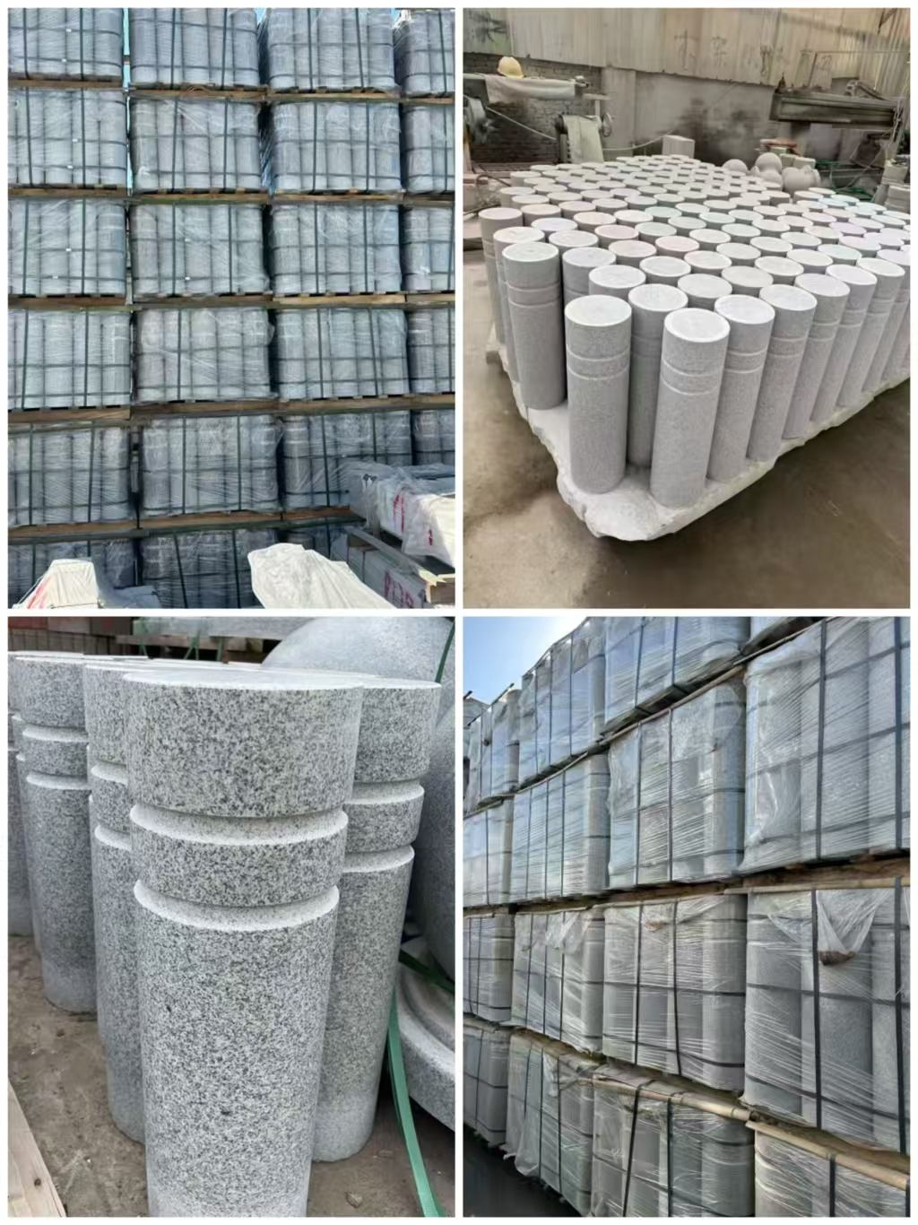 武威 芝麻白花岗岩挡车柱、隔离柱多少钱