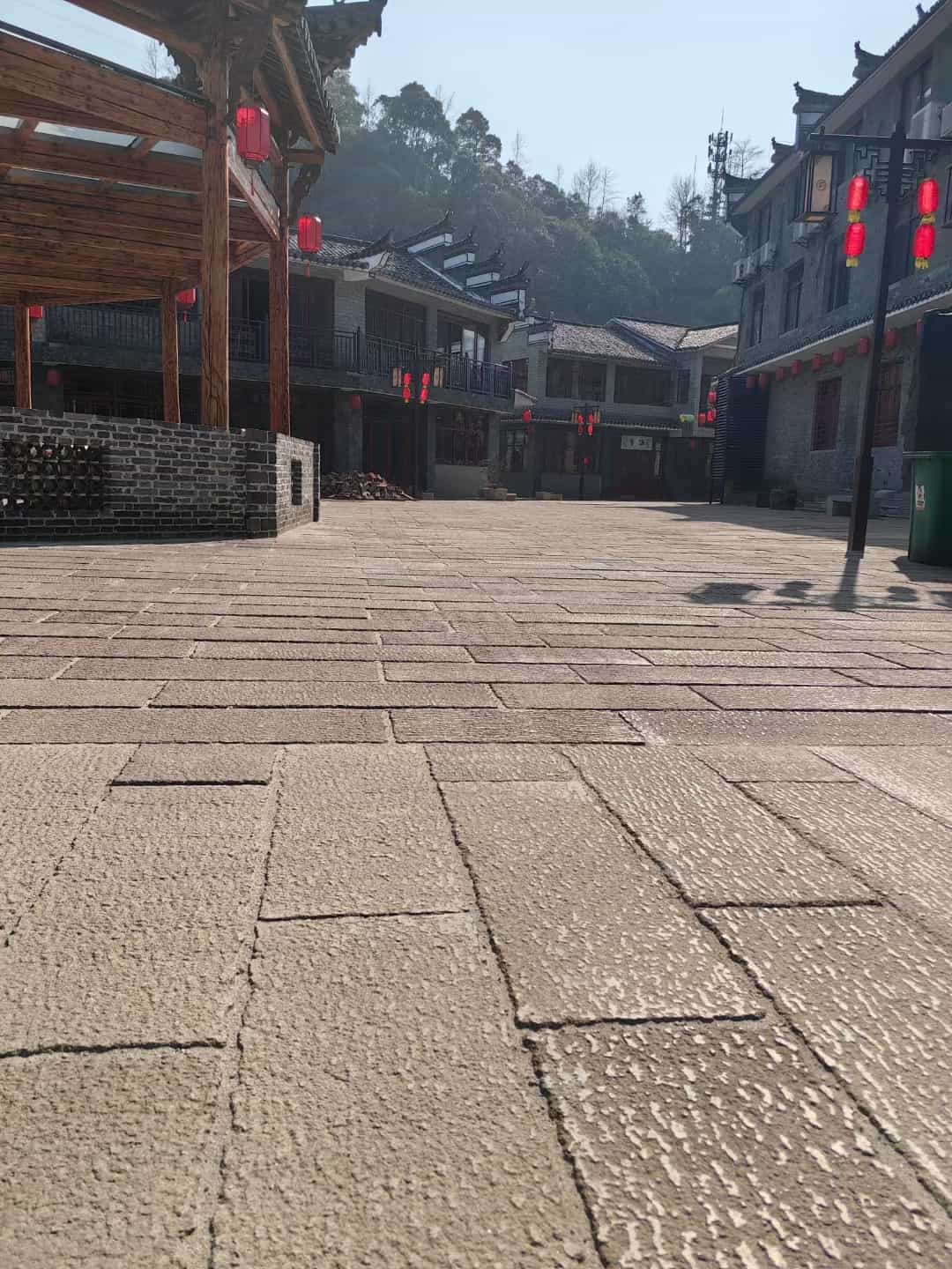 武威仿古石铺装效果