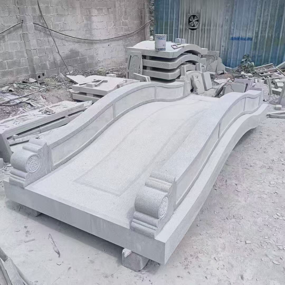 武威 芝麻灰花岗岩园林景观 小石桥