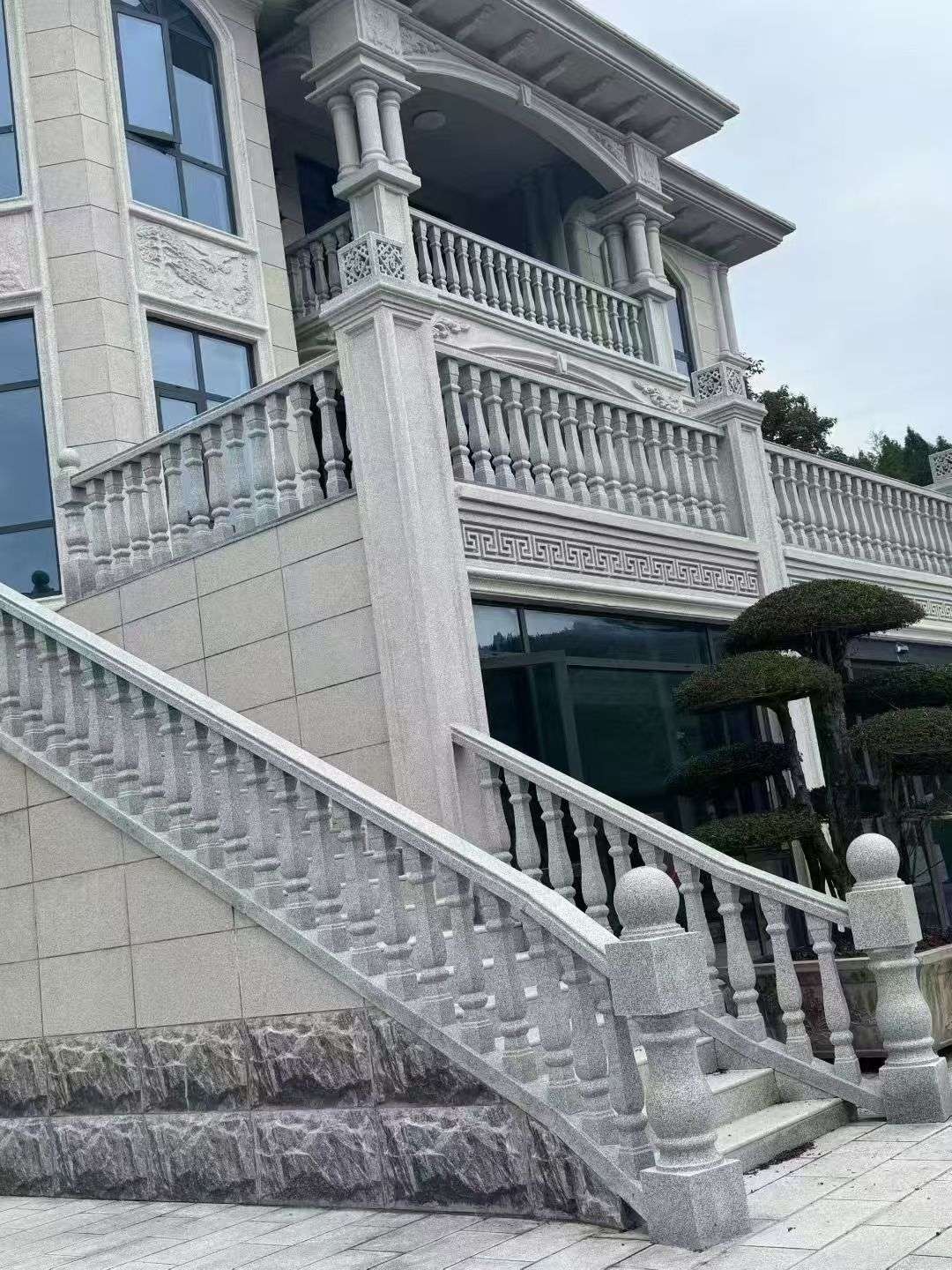 武威 芝麻白别墅，栏杆