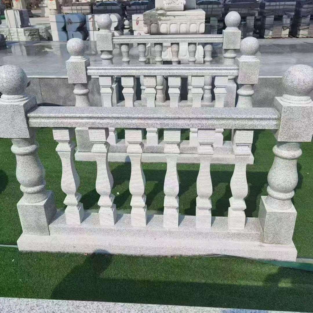 武威 别墅石材栏杆特写